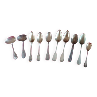 Small mismatched spoons