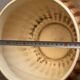 Grand Cache Pot en Céramique Vintage