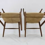 1960s Hans J. Wegner Set of 6 Early Wishbone Chairs in Oak By Carl Hansen and Son, Denmark