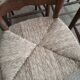 Four mulched chairs Provencal style