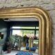 Large mirror 200/150cm Louis-Philippe 19th century, mercury glass overmantel for fireplace.