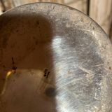 Seau à champagne art deco en métal argenté