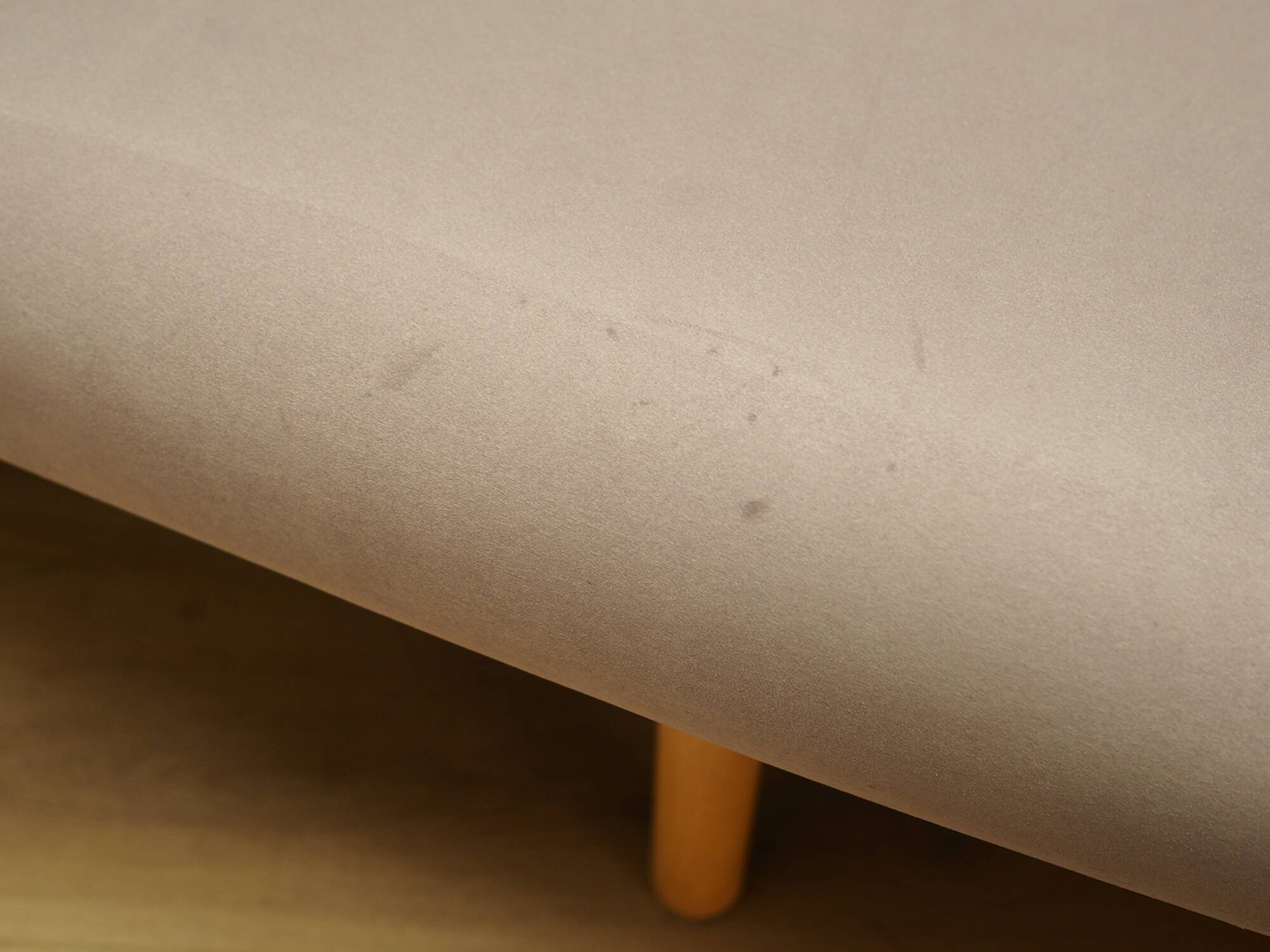 Lilac velour sofa, Danish design, 1970s, production: Denmark