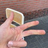 Cesca dining room chair designed by Marcel Breuer