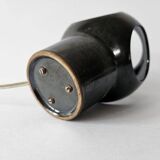 Rare midcentury ceramic table lamp, space age style, 1970s