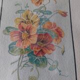 Watercolor bouquet of flowers, first half of the 20th century