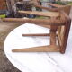 Pair of vintage stools wood
