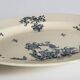 Plat ovale en faïence Boch BFK modèle Régent