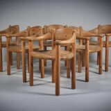 Dining chairs by Rainer Daumiller x 6, 1970s
