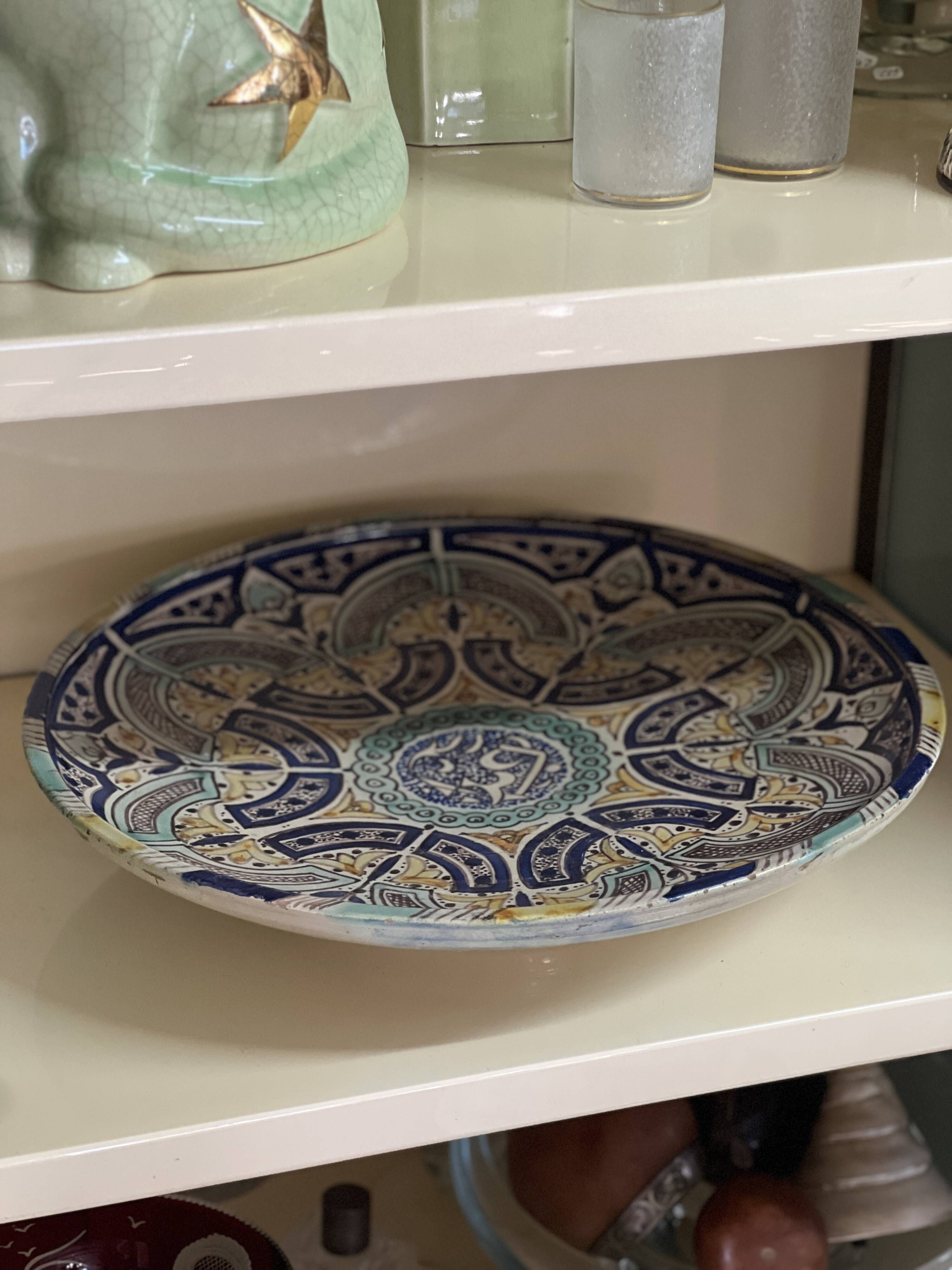 Large Moroccan dish