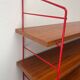 Teak Shelf Modern Mid-Century Cordon Rouge Style, 1960s
