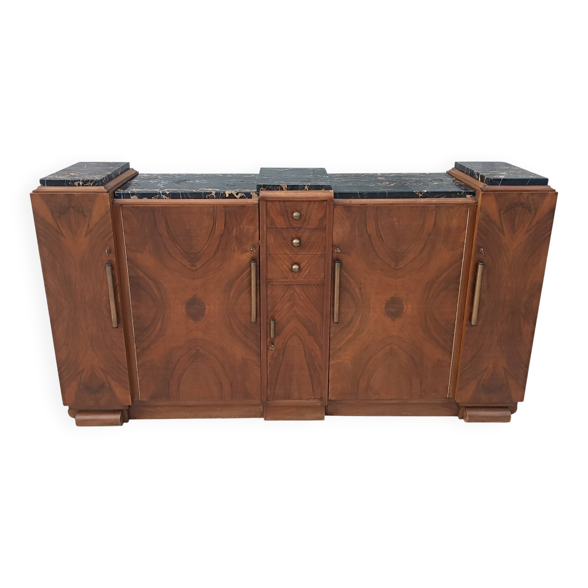 Art Deco mahogany sideboard