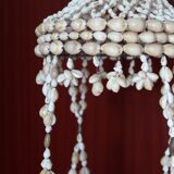 Shell pendant lamp or chandelier, 60s