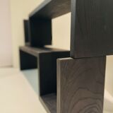 Solid wood wall shelves