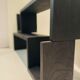 Solid wood wall shelves