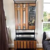 Porte-manteau vintage haut sur pied / porte-manteau de sol