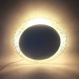 Backlit illuminated mirror Hillebrand 1970s
