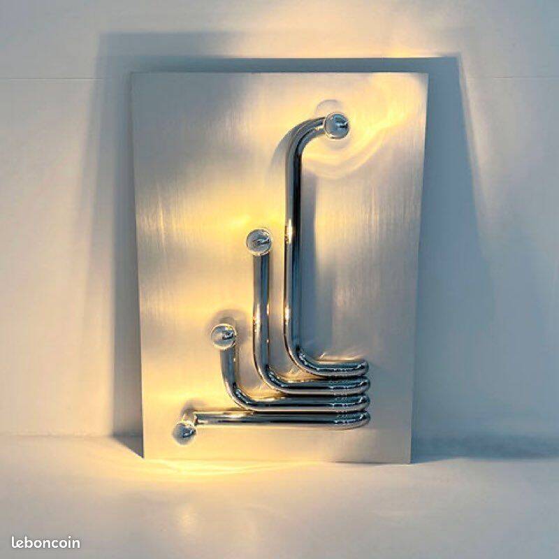Gaetone Missaglia light panel for Giacomo Benevelli sculpture 1970