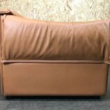 Sofa 2 seater leather sofa niels bendtsen lotus for n. eilersen danish design