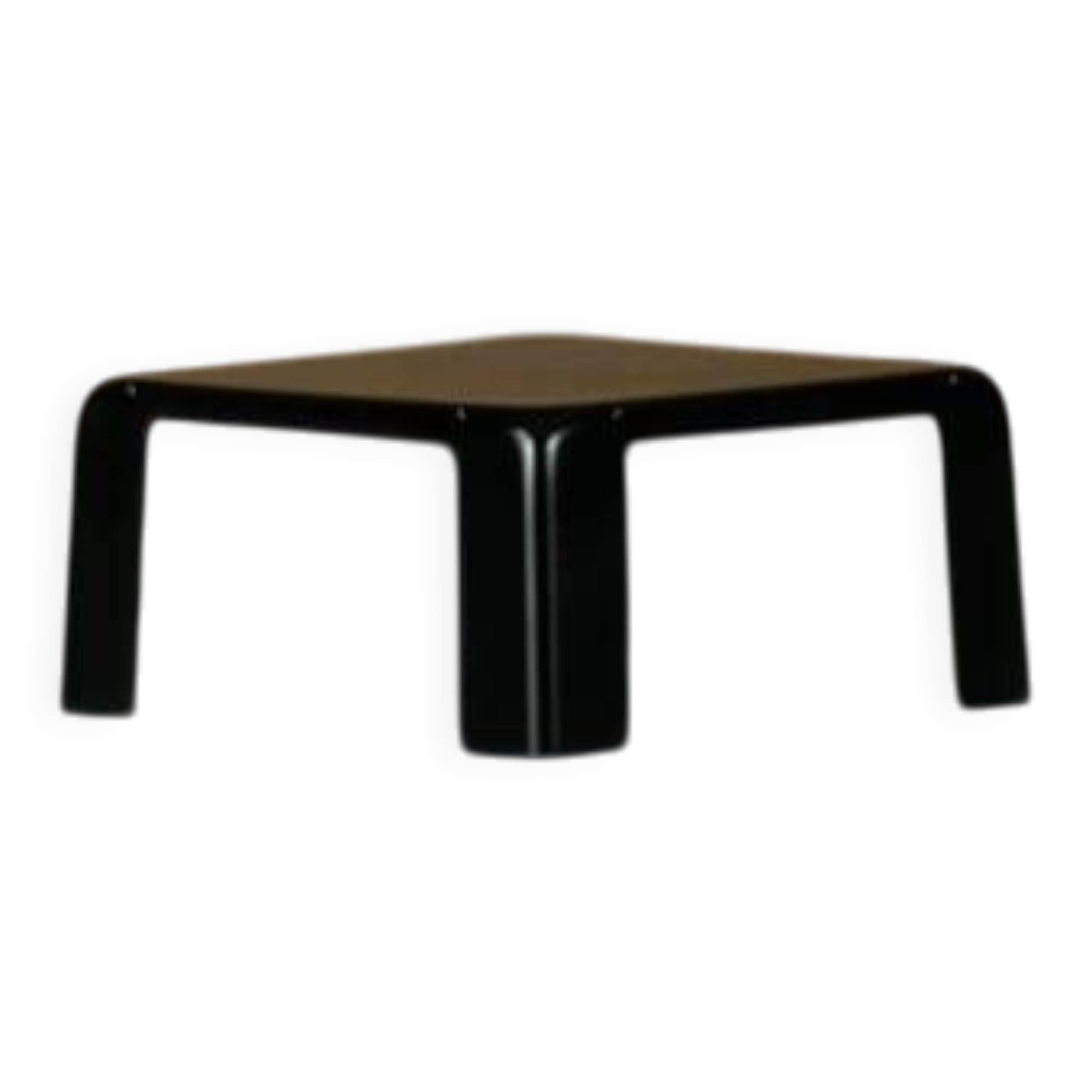 Black Amanta coffee table by Mario Bellini for C&B Italia, Italy, 1970s