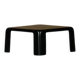 Table basse Amanta noire par Mario Bellini pour C&B Italia, Italie, années 1970.