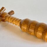 Vintage wooden corkscrew