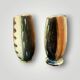 Two antique earthenware vases by Hubert Bequet (Belgium) - 1950s