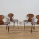 Ant Chair Model 3101 in Teak by Arne Jacobsen for Fritz Hansen, 1970s, Denm