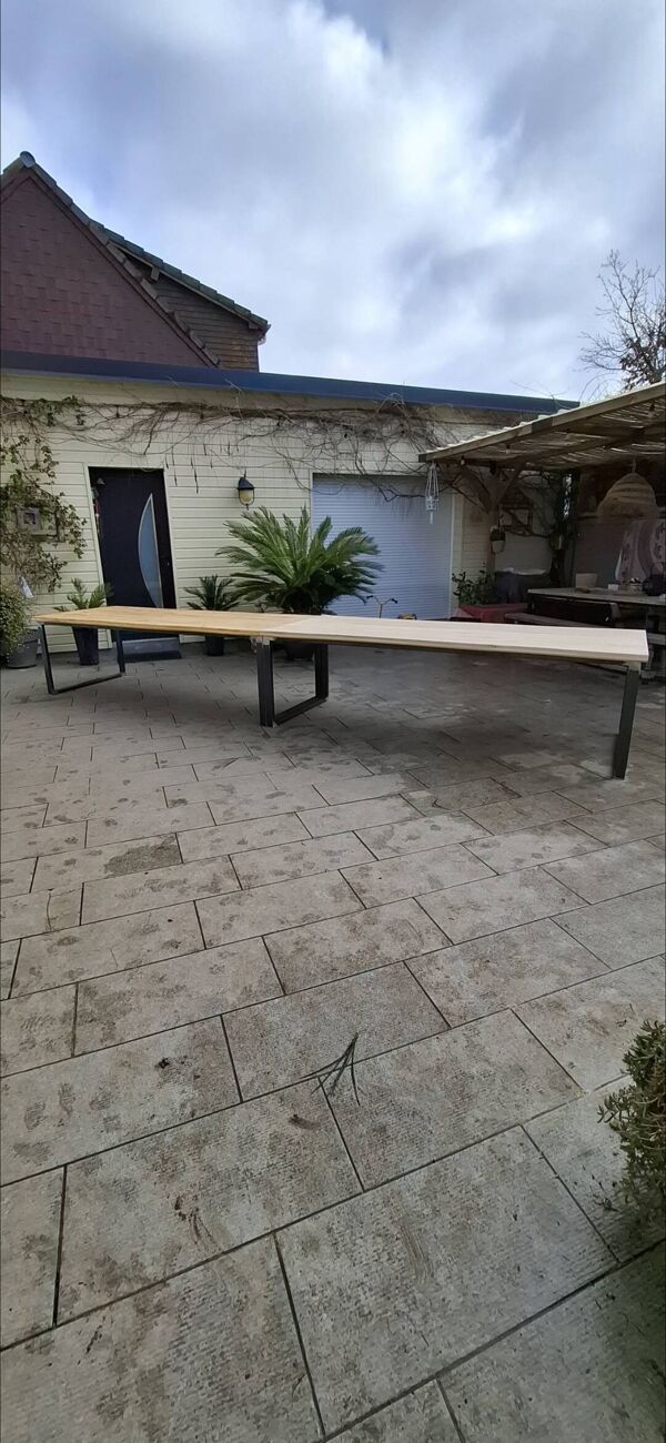 Table industrielle XXL