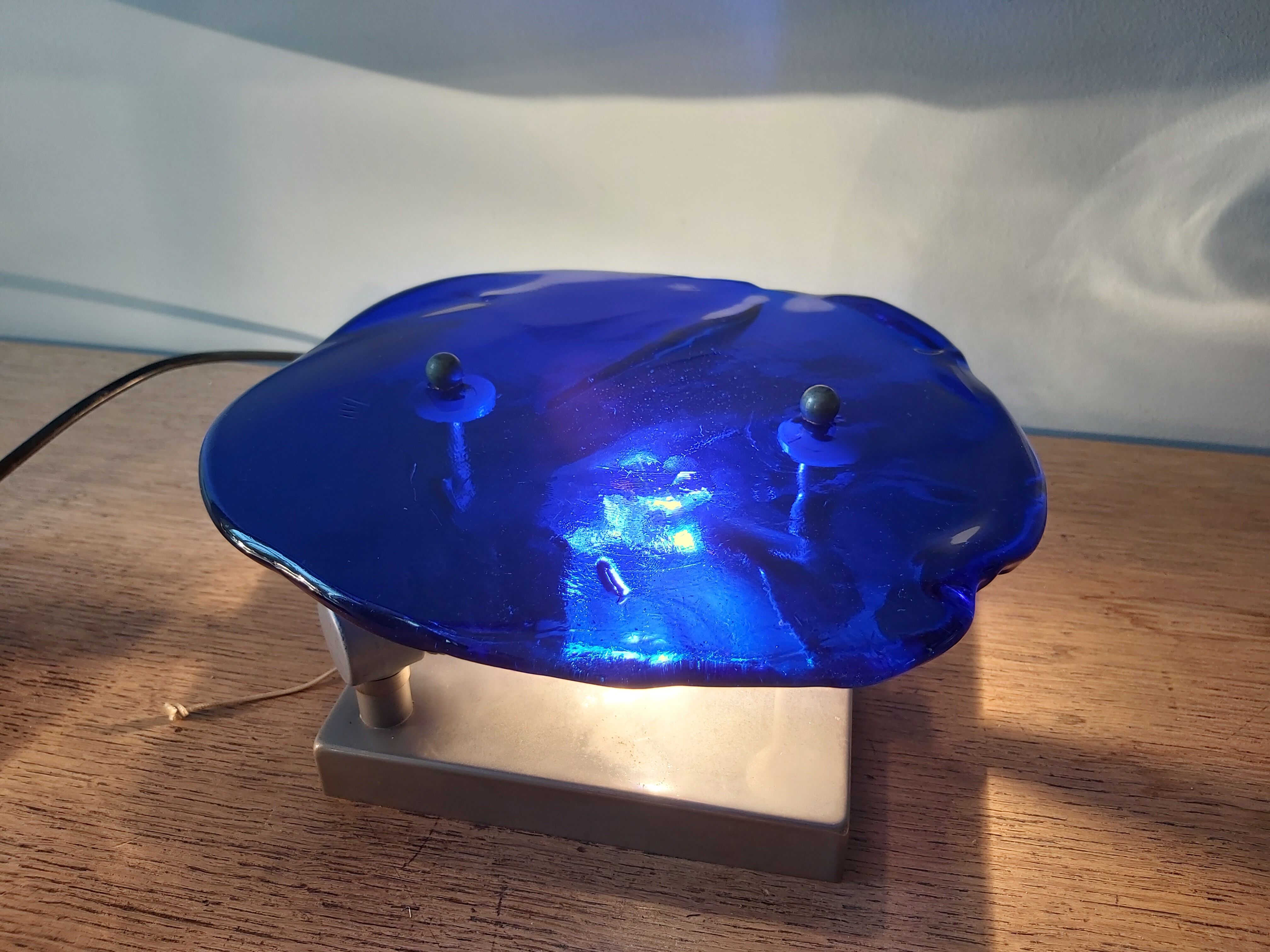 Pair of Murano glass wall lights from the 70s