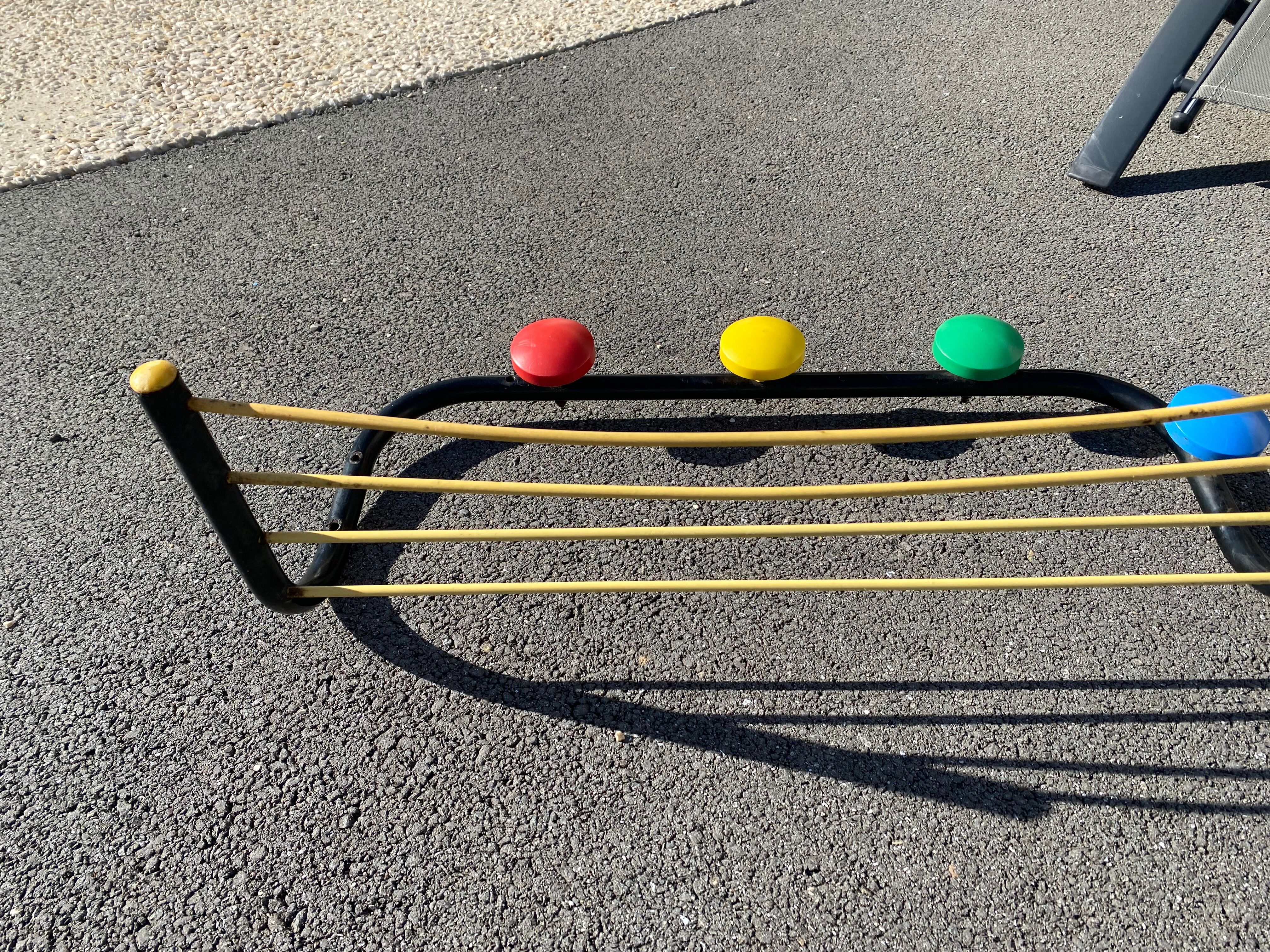 Vintage wall coat rack