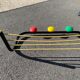 Vintage wall coat rack