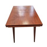 Mid-Century Czech Extendable Chess Table in Walnut and Beech, 1960s