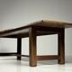 Table de monastère belge en chêne 280 cm