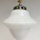 Opal Glass Art Deco ceiling lamp from the 1960s