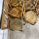 Lot de 9 chaises bistrot