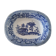 Plat céramique chinoiserie willow pattern boch fes