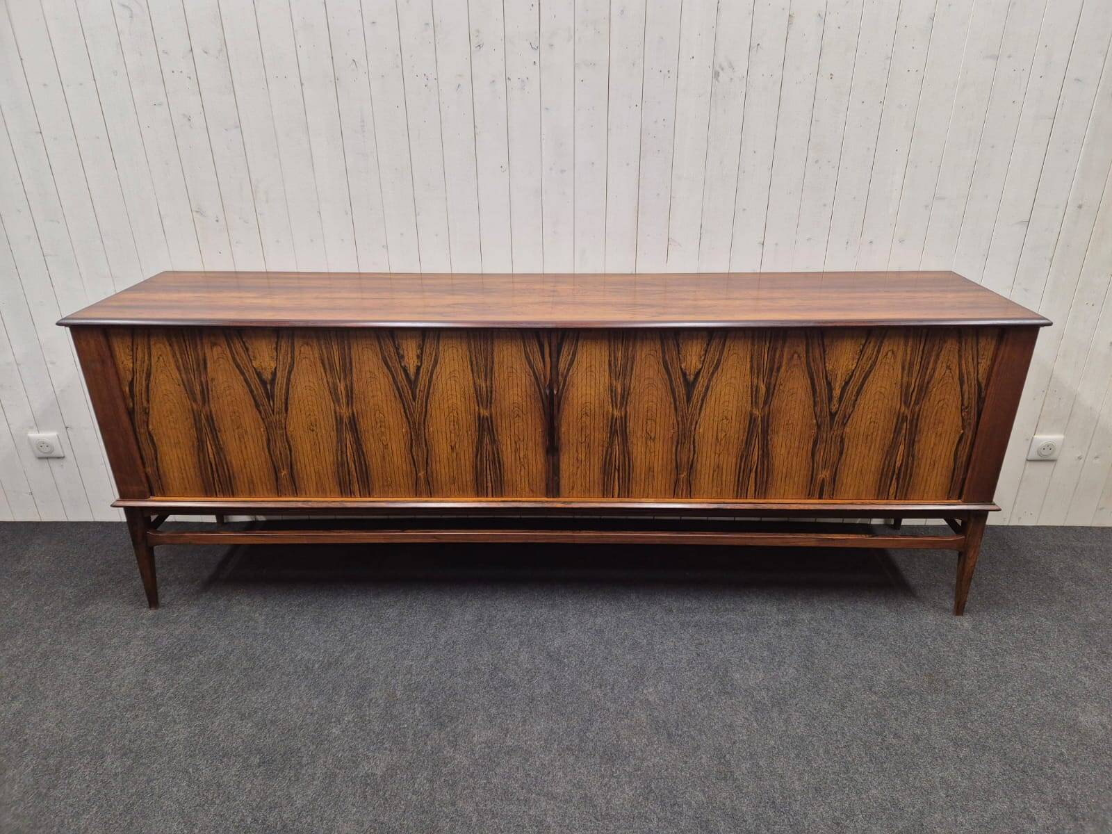 Scandinavian rosewood sideboard