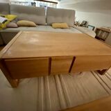 Solid oak coffee table - hana habitat