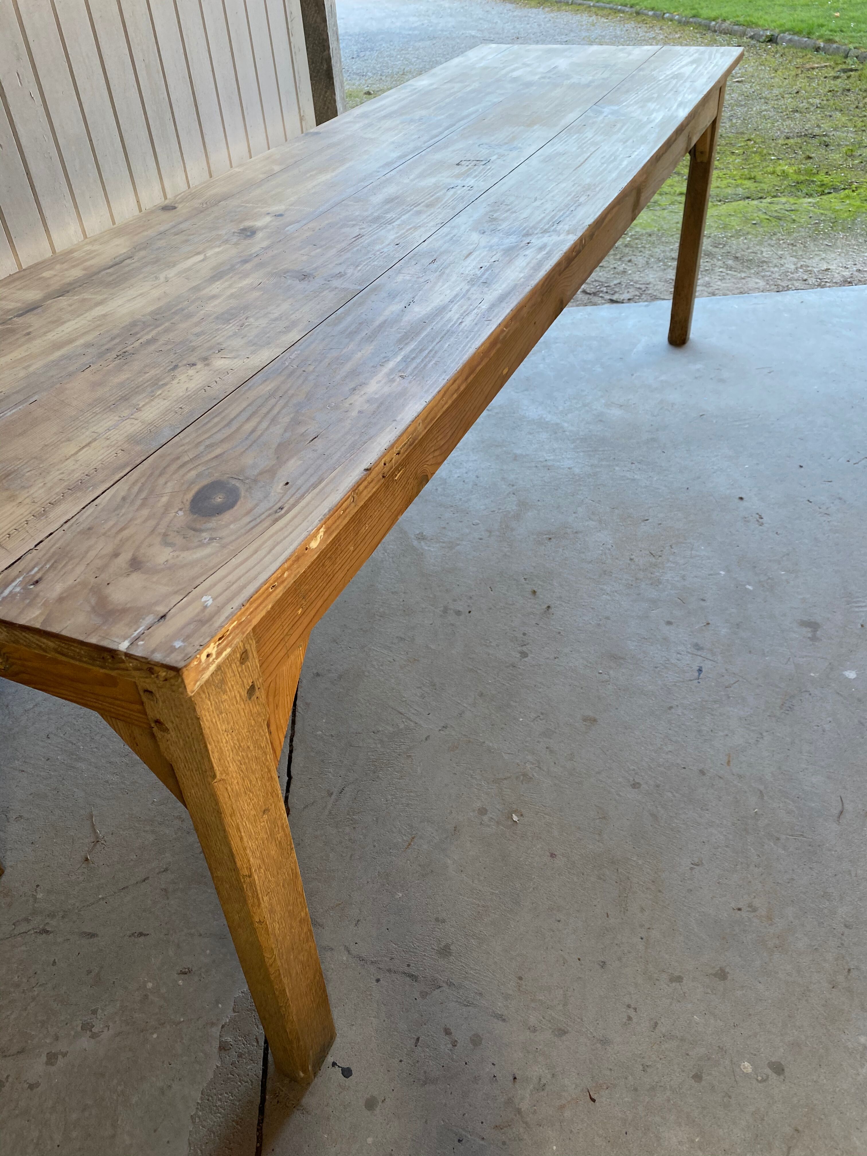 Old bistro table