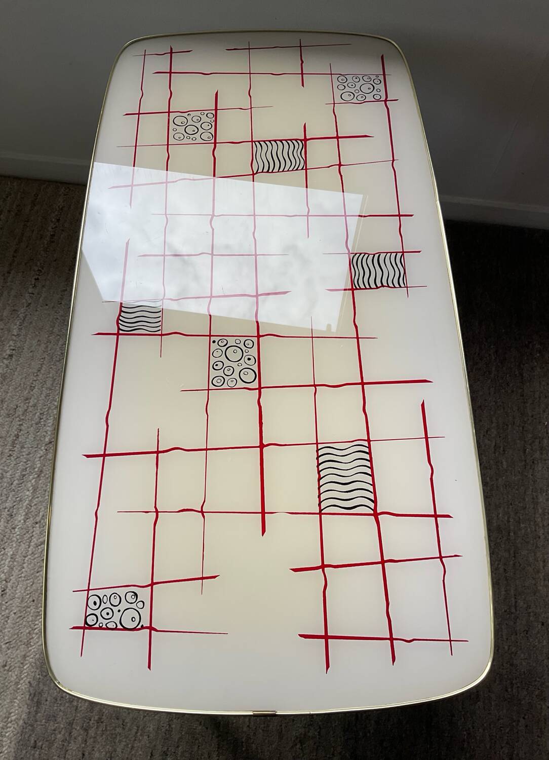 Table basse, années 60-70