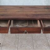 19th century walnut table