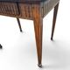 Table à jeux ancienne style Louis XVI en bois patiné