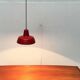 German enamelled pendant lamp from the mid-century by Kaiser Idell / Kaiser Leuchten, 1960s.