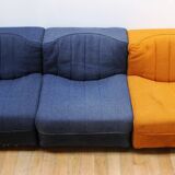 5 chauffeuses vintage, Mobilier International