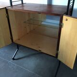 Modular teak bookcase 60s