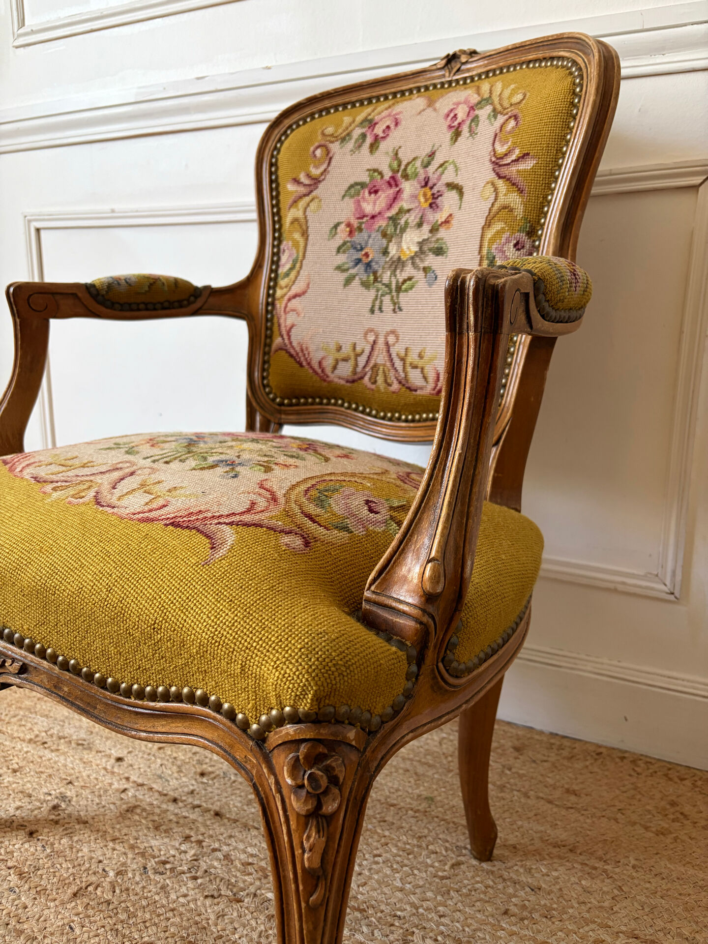 Fauteuil Cabriolet Louis XV