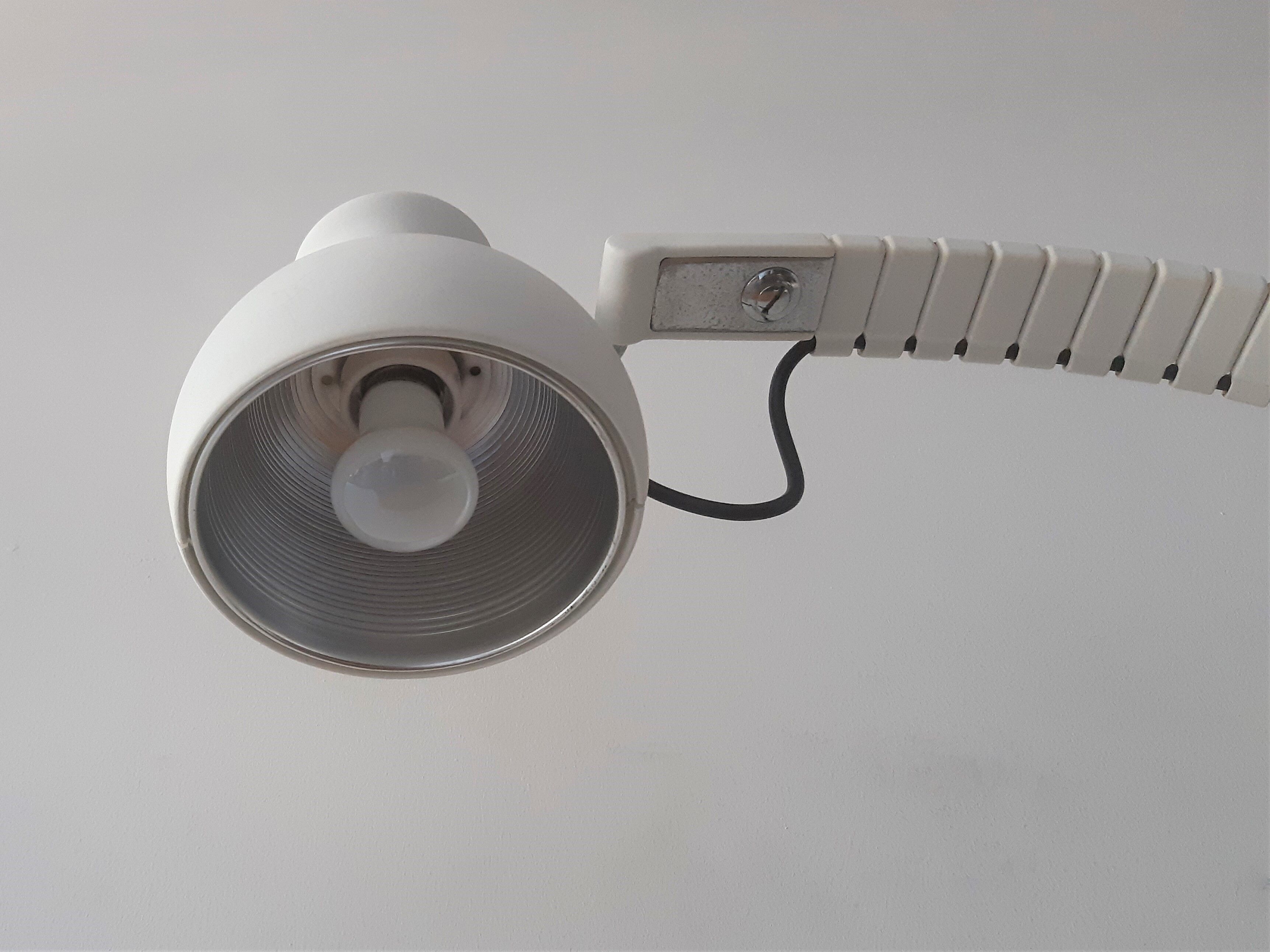 'flex 659' table lamp by elio martinelli for martinelli luce, italy 1970's