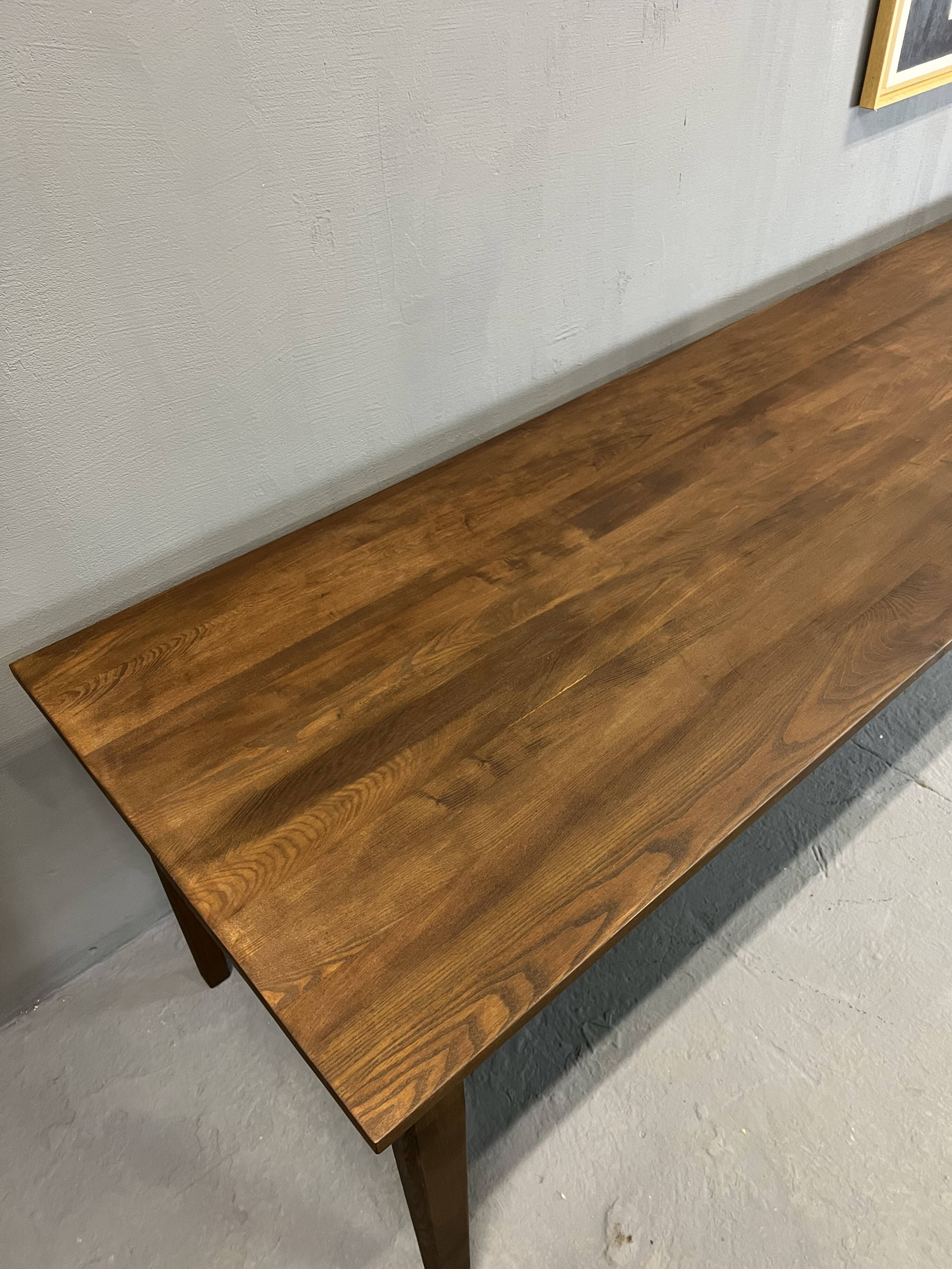 Farmhouse table XXXL 300 cm "Dark Brown"