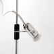 "Cielo-Terra" chrome floor lamp adjustable by Francesco Fois for Reggiani, 1960s